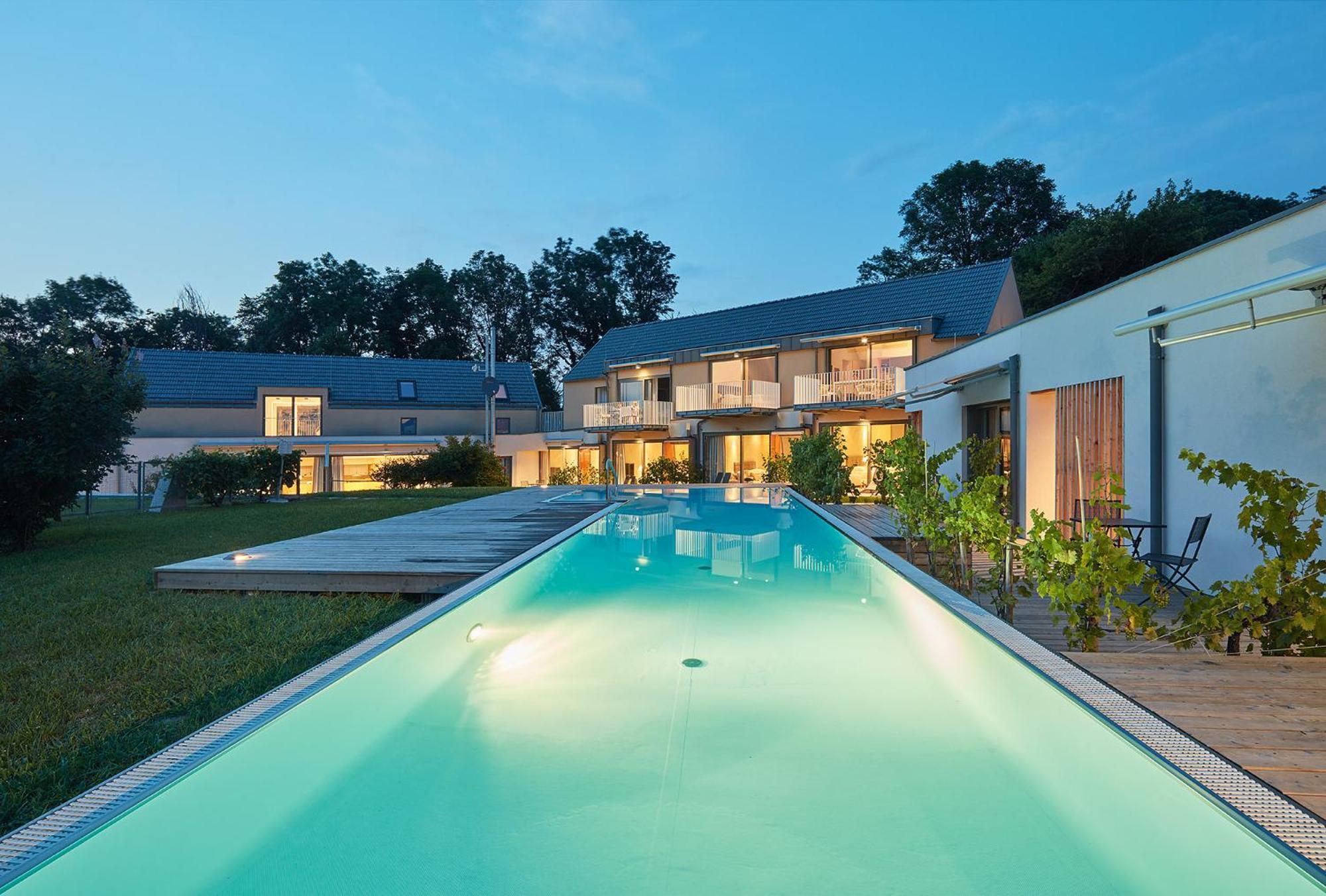 Hideaway An Der Weinstrasse - Pool & Sauna - Apartments Anderlage Spielfeld Luaran gambar
